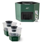 Master trap - pack pige hexatrap & hexacatch - anti - moustiques extrieur - attire, pige et stoppe ...