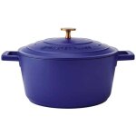 Masterclass casserole �lectrique de bleu en fonte d'aluminium, 24 cm, 4 litres, en bo�te de cadeau gratuit ...