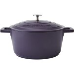Masterclass casserole de fonte d'aluminium, violet, 24 cm, 4 litres, dans une boîte cadeau de Masterclass casserole de fonte d'aluminium, violet, 24 cm, 4 litres, dans une boîte cadeau de