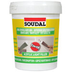 Mastic acrylique l�ger blanc 0, 9l - szpach a0. 9