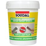 Mastic acrylique l�ger blanc 0, 9l - szpach a0. 9