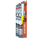Mastic - colles fix all crystal. pack duo 2 cartouches de 290 ml + canule offerte - soudal france