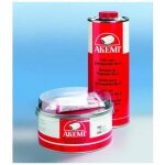 Mastic polyester carrosserie n4 - akemi - 2 kg beige