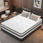 Matelas 140x190 cm, �paisseur 28 cm, conception ergonomique?aide � am�liorer la qualit� du sommeil le ...