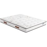 Ebac literie - matelas 140x190 mambo - mousse - hauteur 21 cm - soutien ferme et progressif