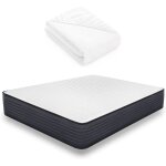 Matelas 140x190cm + protge matelas, matelas mousse - ultra respirante - confort quilibr - idal pour ...