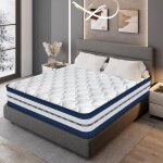 Yidatong - matelas 140x200 cm, �paisseur 23 cm, avec une structure hybride de ressorts ensach�s ind�pendants ...