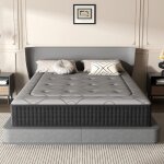 Matelas 160 x 200 x 28 cm dewinner, mousse � m�moire de forme epaisseur 28 cm, rembourrage tr�s doux, ...