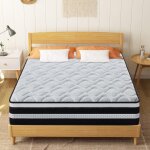 Yidatong ? matelas hybride 160x200 cm ? �paisseur 26 cm ? ressorts � poches et mousse � m�moire ? soutien ...