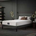 Sureh - matelas 160x200 cm, �paisseur 25cm, hybride matelas en mousse � m�moire de forme � ressorts ensach�s ...