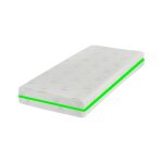Bysommiflex - matelas 160x200 ressort ensachs molleux - dehoussable housse bambou lavable - hauteur ...