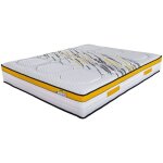 Ebac literie - matelas 160x200 rugby - ressorts ensachés - hauteur 27 cm - soutien très ferme Ebac literie - matelas 160x200 rugby - ressorts ensachés - hauteur 27 cm - soutien très ferme