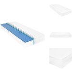 Matelas 80 x 200 cm mousse � m�moire de forme visco 18 cm - matelas confortable - matelas � m�moire de ...