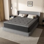 Matelas 90 x 190 x 25 cm dewinner, mousse � m�moire de forme epaisseur 25 cm, rembourrage tr�s doux, ...