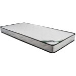Matelas 90 x 190 cm mousse et coutil bambou p. 15cm - kanani de naturea