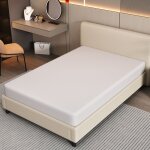 Hommoo - matelas 90 x 200 cm, duret� h3, couvre - lit avec particules et poign�es antid�rapantes, respirant ...