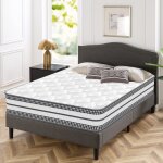 Matelas 90x200 cm - tr�s �pais 26 cm, h3 hybrid matelas avec souffle � m�moire de forme et ressorts ensach�s ...