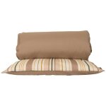 Matelas bain de soleil ext�rieur ray� ficelle 65x200 cm