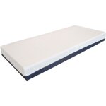 Matelas confort 90x200 cm en mousse d'épaisseur 19 cm Matelas confort 90x200 cm en mousse d'épaisseur 19 cm