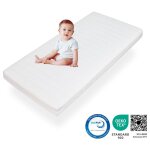 Sleepneo - matelas pour enfants 70x140 - 11 cm matelas 70x140 cm, avec housse anti - boulochage et marchepied ... Sleepneo - matelas pour enfants 70x140 - 11 cm matelas 70x140 cm, avec housse anti - boulochage et marchepied ...