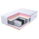 Matelas ensach� capri 160x200 latex visco heisberg