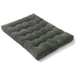 Matelas futon - 140x190 cm gris fonc bananair