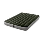 Matelas gonflable 2 personnes & gonfleur 'airbed' 191cm vert