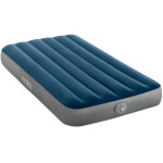 Matelas gonflable prestige downy 1 place avec pompe rechargeable - intex
