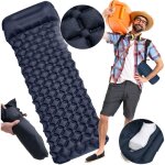 Matelas gonflable touristique simple avec pompe intgre pour tentes