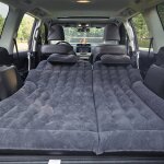 Matelas gonflable de voiture, lit gonflable pour si�ge arri�re de suv avec pompe � air et oreillers, ...