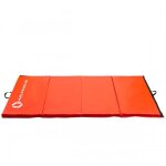 Matelas de gymnastique pliable hms - rouge, 240 x 120 cm
