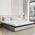 Wowttrelax - matelas m�moire de forme 140x190 cm - 20 cm d'�paisseur - matelas r�versible - 7 zones ergonomiqu ...