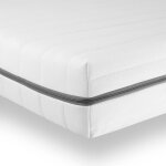 Matelas 90x200, matelas ergonomique 7 zones en mousse froide, 2en1 degr de fermet h2 h3, matelas en ...