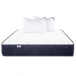 Matelas nuage (24cm) mousse haute densit�, mi - ferme, face �t� / hiver + oreiller, 140x190cm
