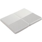 Matelas pliable, tissu nid d'abeille, certifi oeko - tex, ergonomique, respirant et rsistant, enveloppe ...
