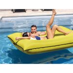 Matelas pouf gant vert intex