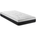 Matelas  ressorts, accueil moelleux - 90x200 cm - lunar