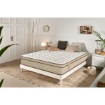 Moonia - matelas ressorts ensachés hybrid brun 25 cm - 90x190 cm Moonia - matelas ressorts ensachés hybrid brun 25 cm - 90x190 cm