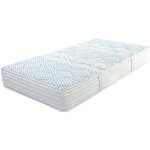 Visiodirect - matelas rversible mila en mousse mmoire de forme, ferme, indpendance du couchage, avec ...