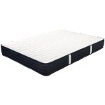 Visiodirect - matelas r�versible nora , 140x190 cm, en mousse m�moire de forme haute adaptabilit� et ...