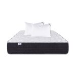 Matelas serenite, ressorts ensachs, mousse haute densit, ergonomique, soutien trs ferme + oreiller, ...