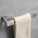 Mat�riel de salle de bains porte - serviettes sus 304 en acier inoxydable carr� porte - serviettes anneau ...