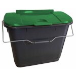 Matisère - bac à déchet ou seau à compost 50 litres - couvercle bleu - 222007gb Matisère - bac à déchet ou seau à compost 50 litres - couvercle bleu - 222007gb