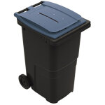 Matis�re - conteneur poubelle 240 litres pour le tri du papier confidentiel - conteneur poubelle bleu ...