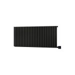 Matisre - radiateur lectrique noir de 530mm de haut et 375mm de large - 400 watt - nem530 / 375e7n