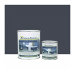 Matpro - peinture laque epoxy salle de bain - 1 kg gris ardoise