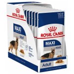 Maxi adulte royal canin - viande ? salsa - 10 enveloppe x 140 gr Maxi adulte royal canin - viande ? salsa - 10 enveloppe x 140 gr