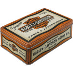 Maxi bo�te � sucre m�tal noir harley davidson