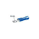 Cosse femelle - bleu (par 100) Cosse femelle - bleu (par 100)