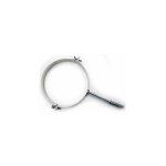 Cheminee collier mural avec col et cheville en acier inoxydable poli dn 350 conduit de cheminee, tuyau ... Cheminee collier mural avec col et cheville en acier inoxydable poli dn 350 conduit de cheminee, tuyau ...